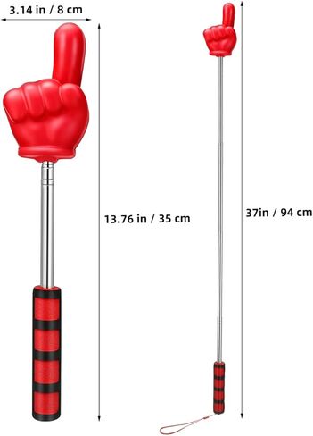VILLCASE Telescopic Pointer Stick for Classroom and Presentations - Extendable Finger Pointer with Soft Grip for Teaching and Meetings 13.77In Length in Saudi Arabia