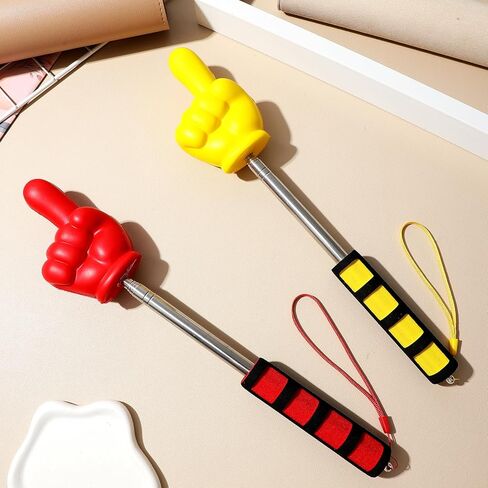 VILLCASE Telescopic Pointer Stick for Classroom and Presentations - Extendable Finger Pointer with Soft Grip for Teaching and Meetings 13.77In Length in Saudi Arabia