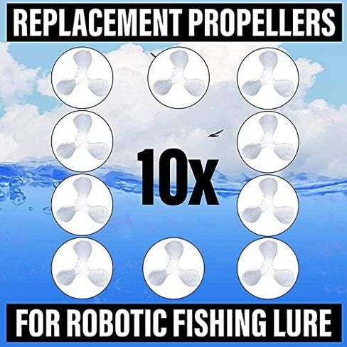 UFISH, 3.5" Robotic Swimming Fishing Lure - Self Swimming Electronic Fishing Lures - USB Rechargeable Lure for Freshwater & Saltwater - Best Fishing Bait for Bass Pike Musky in Saudi Arabia
