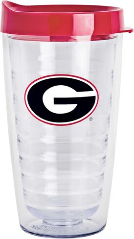 شعار العلامات التجارية جورجيا 16oz Flipside Dbl Wall Clear Tumbler in Saudi Arabia