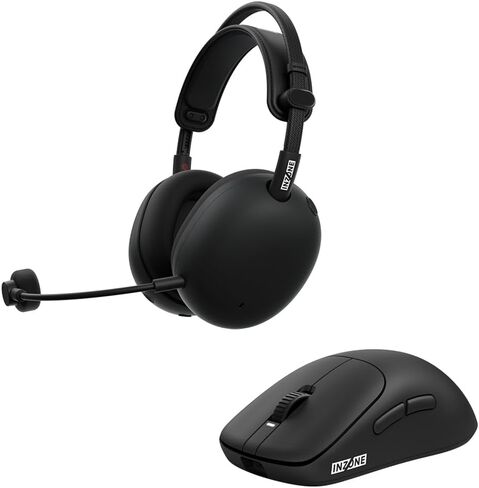 Sony INZONE H9 II Wireless Noise Canceling Gaming Headset (Black) + Gaming Keyboard in Saudi Arabia
