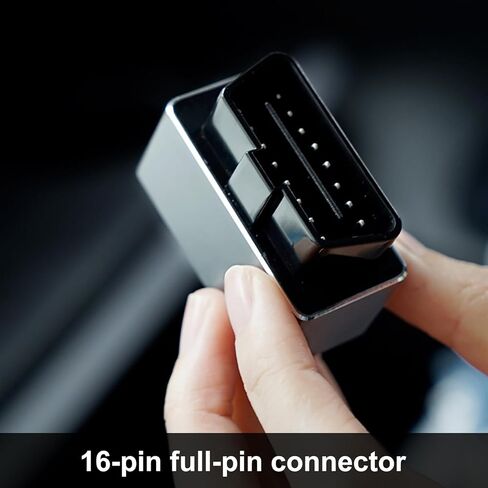 HANSSHOW OBD Hub Adapter for Model 3/Highland/Y - 36W Dual USB-A & USB-C Fast Charger Car OBD Hub Fit for Tesla Accessories in Kuwait