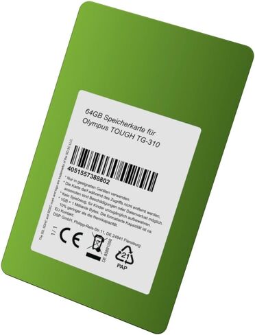 64GB Speicherkarte für Olympus TOUGH TG-310 in Saudi Arabia