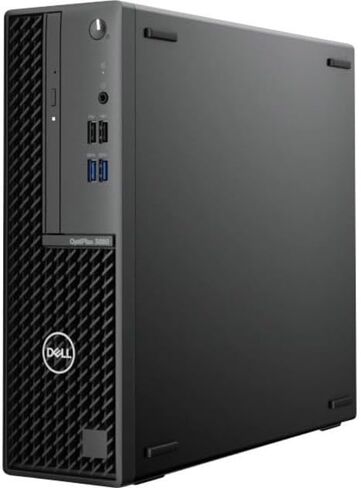 كمبيوتر مكتبي Dell OptiPlex 3000 3080 - Intel Core i5 الجيل العاشر i5-10505 Hexa-core (6 Core) 3.20 جيجا هرتز - 8 جيجا بايت رام DDR4 SDRAM - 256 جيجا بايت NVMe M.2 PCI Express M.2 SSD - عامل شكل صغير - أسود in Kuwait