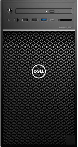 كمبيوتر سطح المكتب للأعمال برج Precision 3630 من Dell، معالج Intel رباعي النواة Xeon E-2124G حتى 4.5 جيجا هرتز، ذاكرة الوصول العشوائي DDR4 سعة 64 جيجا بايت، محرك أقراص PCIe SSD سعة 2 تيرابايت، DVDRW، NVI-Dia Quadro P2000 سعة 5 جيجا بايت، محول USB WiFi، نظ in Kuwait