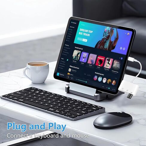 USB C to SD/TF Memory Card Reader, USB Camera Card Reader Adapter 3-in-1 Compatible with SD, SDHC, SDCC, MicroSD, MicroSDHC, Micro SDCC, UHS-I, UHS-II Cards in Saudi Arabia