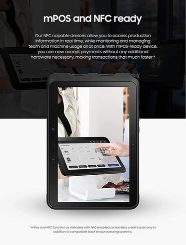 Samsung Galaxy Tab Active PRO 10.1 بوصة | 64 جيجابايت LTE & WiFi جهاز لوحي متين مقاوم للماء، SM-T545 إصدار عالمي غير مقفل من المصنع (GSM فقط وليس CDMA) in Saudi Arabia