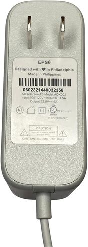 EPS6 12V Adapter NBC56A120460VU Adapter-AB Model ADK002, Gray in Saudi Arabia