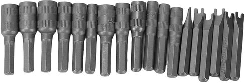 YWBL-WH Accurate Mini Screw Driver Kit, 116Pcs CR V Steel Bits 4Pcs S2 Steel Screw Drivers with Magnetizer Demagnetizer Tool, for Laptop Computer Phone Watch Console Repair in Kuwait