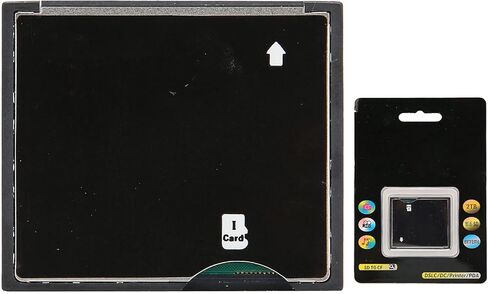 Dioche CF Card Memory Card to CF Adapter - HighSpeed Camera Riser for 512GB Micro SDXC/SDHC - Universal Compatibility with, Fuji - Durable & PlugandPlay (Single TF to (10251)) in Saudi Arabia
