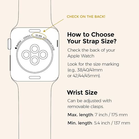 حزام My Pretty - حزام متوافق مع سوار ساعة Apple، حزام بديل من الفولاذ المقاوم للصدأ لساعة iWatch - سهل تغيير الحجم، لا حاجة لأي أداة، يناسب معظم المعصم - متوافق مع السلسلة 1-11، SE وUltra in Kuwait