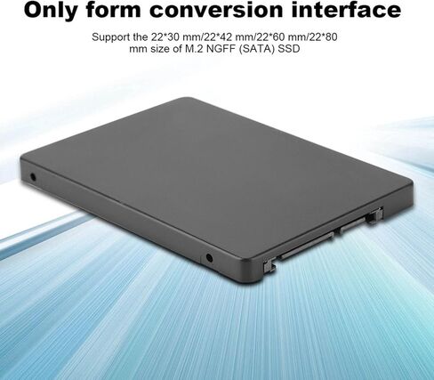 بطاقة محول M.2 NGFF SSD إلى SATA3، محول مفتاح B/B&M لـ 2230 2242 2260 2280 SSD، بدون برامج تشغيل شفافة لنظام التشغيل، لسطح المكتب والكمبيوتر المحمول in Saudi Arabia
