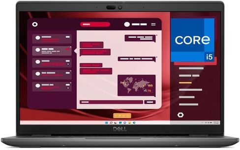 ديل لاتيتيود 3450 لاب توب 14 بوصة فل اتش دي، انتل كور i5-1335U، رام 16 جيجا، 512 جيجا NVMe SSD، لوحة مفاتيح بإضاءة خلفية، كاميرا ويب، واي فاي 6، بلوتوث، HDMI، USB-C، ويندوز 11 برو، رمادي in Kuwait