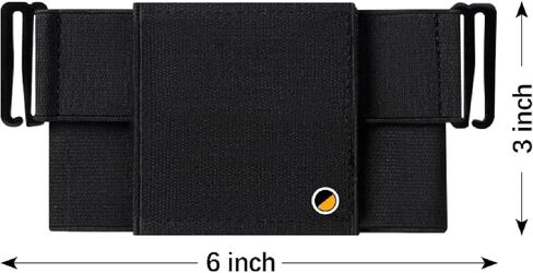 Black Small Waist Phone Bag, Secure Adjustable Waist Pouch with Multi-Pocket for Phone, Keys & Essentials - Ideal for Running, Travel & Daily Use in Saudi Arabia