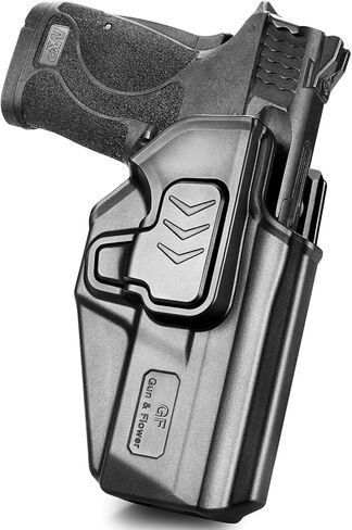 OWB Holster for M&P Shield 9mm Equalizer & EZ & 380 EZ, Red Dot Compatible, Index Finger Release, 360 Adjustable Paddle/Belt Clip – Right Handed Fit for Smith & Wesson M&P Shield Equalizer & EZ Series in Saudi Arabia