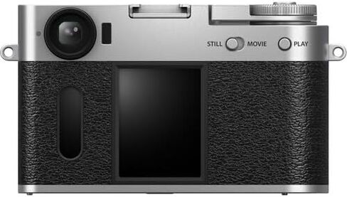 حزمة كاميرا FUJIFILM X Half Premium الرقمية المدمجة (فضية) مع طابعة الهاتف الذكي Fuji Link 3 (أبيض صلصال) + فيلم Instax Mini + بطاقة ذاكرة سعة 64 جيجابايت + حامل ثلاثي مرن + مجموعة تنظيف + المزيد in Saudi Arabia