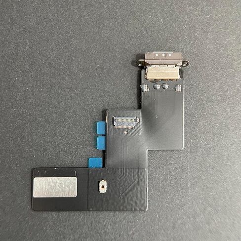 Dedyel Dock Connector متوافق مع iPad Air (M2) الجيل السادس 13 بوصة A2898 A2899 A2900 2024 كابل مرن لتجميع منفذ الشحن (أسود) in Kuwait