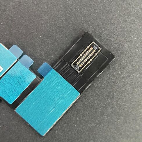 Dedyel Dock Connector متوافق مع iPad Air (M2) الجيل السادس 13 بوصة A2898 A2899 A2900 2024 كابل مرن لتجميع منفذ الشحن (أسود) in Kuwait