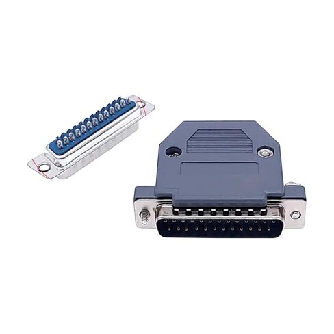 DB25 كابل البيانات التسلسلية C0innector محول التوصيل 2 صف التوصيل 25pin حفرة أنثى ذكر ميناء المقبس D نوع DP25 in Kuwait