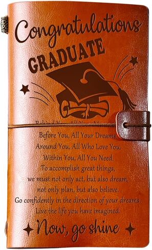 Wife Birthday Gift Ideas Leather Journal for Christmas, Gifts for Wife 140 Page Refillable Leather Notebook, Birthday Gift for Wife, Anniversary Wedding Gift for Wife from Husband in Saudi Arabia