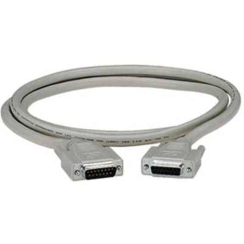 EGM16T-0025-MF DB15 كابل نقل البيانات Thumbscrew، ذكر/أنثى، 25 قدم، محمي in Kuwait