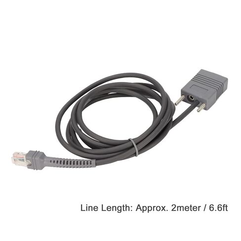 كابل تسلسلي RS232، كابل ماسح الباركود PVC RJ45 مع واجهة RS232 القياسية، لطراز سلسلة الرمز LS1203 LS2208 LS4208 LS9203 LS9208 LS7808 LS7708 DS6708 LS3008 in Kuwait