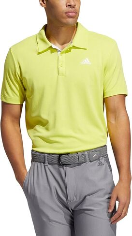 adidas Men's Advantage Drive Novelty Solid Golf Polo Shirt in Saudi Arabia