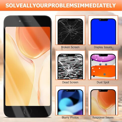 استبدال شاشة iPhone 6S الأصلية مع زر الصفحة الرئيسية لشاشة iPhone 6S LCD A1633، A1688، A1700 أجزاء إصلاح مجموعة محول الأرقام لشاشة اللمس in Kuwait