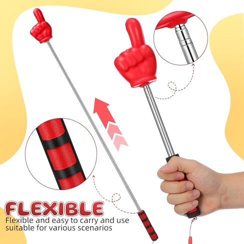 Homoyoyo 2pcs مؤشر المعلمين تلسكوبي قابل للسحب مؤشر المعلم العصي الإصبع للمدرسة الابتدائية مؤتمر التدريس كائن تعليمات الفصول الدراسية in Kuwait