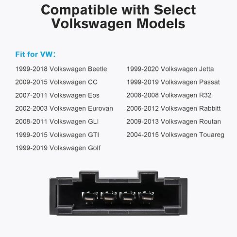 Speaker Wire Adapter Compatible with VW Volkswagen Beetle Jetta Golf Passat GLI GTI 99-19,72-6601 Car Door Speaker Wiring Harness Cable Connector Plug in Saudi Arabia