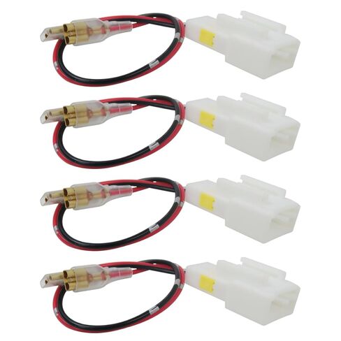 4-Pack Car Door Speaker Wiring Harness Adapter Connector Plugs for 2007-2013 Yaris Only Front Door in Kuwait