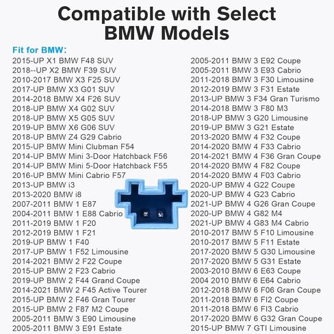 أداة توصيل مكبر الصوت للسيارة متوافقة مع BMW X1 X3 X4 i3 i8 1-2-3-4-5-6، طقم محول سلك مكبر الصوت داش، 72-9126 موصل ستيريو مكبر صوت ما بعد البيع in Saudi Arabia
