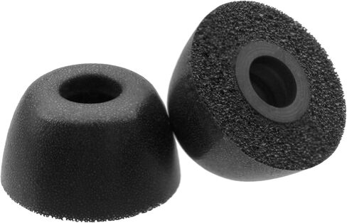 حشوات أذن بديلة من الإسفنج متوافقة مع Soundcore P30i من Anker Earbuds، مريحة (3 أزواج، S/M/L، أسود) in Kuwait
