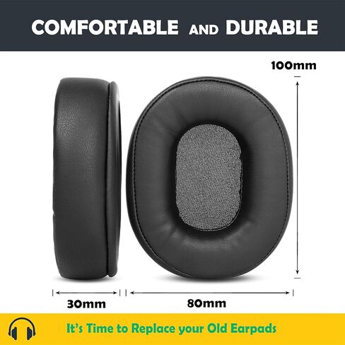 Clark H10-40 Earpads Cushion Replacement for David Clark H10-40 H10-13.4 H10-20 H10-30 H10-13S H10-76 H10-60 DC Headsets Ear Covers with Protein Leather in Saudi Arabia
