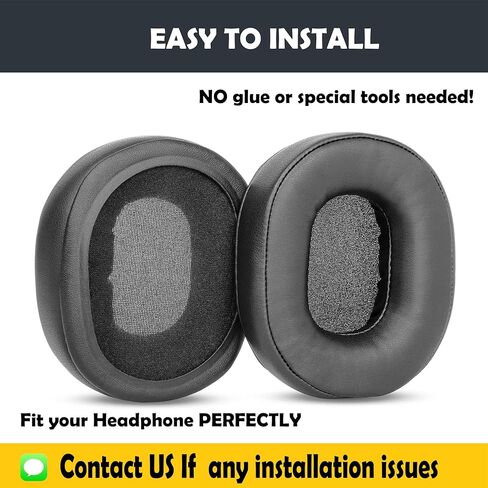 Clark H10-40 Earpads Cushion Replacement for David Clark H10-40 H10-13.4 H10-20 H10-30 H10-13S H10-76 H10-60 DC Headsets Ear Covers with Protein Leather in Saudi Arabia