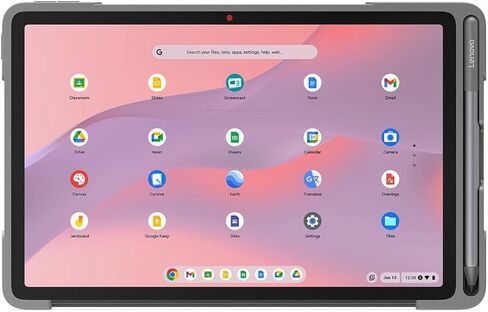 Lenovo Chromebook Duet EDU G2 83HJ0002UB Chromebook Tablet - 10.9 بوصة WUXGA - MediaTek Kompanio 838 ثماني النواة - 4 جيجا بايت - تخزين 64 جيجا بايت - ChromeOS - لونا جراي - Cortex A78 ثنائي النواة (2 كور) 2.60 جيجا هرتز + كورت in Kuwait