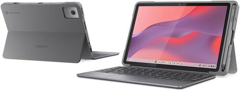Lenovo Chromebook Duet EDU G2 83HJ0002UB Chromebook Tablet - 10.9 بوصة WUXGA - MediaTek Kompanio 838 ثماني النواة - 4 جيجا بايت - تخزين 64 جيجا بايت - ChromeOS - لونا جراي - Cortex A78 ثنائي النواة (2 كور) 2.60 جيجا هرتز + كورت in Kuwait