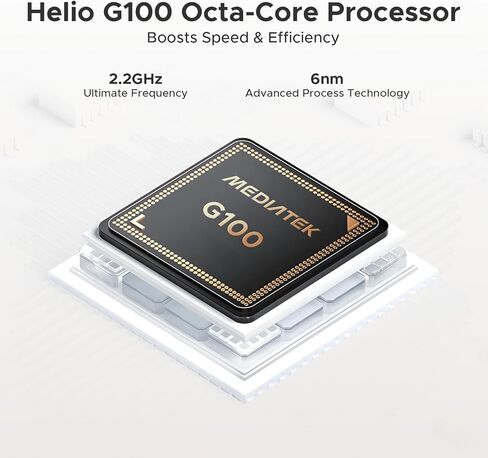 DOOGEE Tab E3 Pro 13 inch Android Tablet,11000mAh Large Battery,Helio G100 Octa Core Android 15 Tablet,32GB+256GB with Gemini AI,90Hz Display Gaming Tablets,13MP+8MP,7.9mm Ultra-Thin Body,Face Unlock in Kuwait