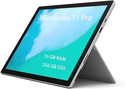 تابلت Microsoft Surface Pro 7، شاشة لمس 12.3 بوصة (2736 × 1824)، كور i7-1065G7، ذاكرة الوصول العشوائي 16 جيجابايت، 256 جيجابايت SSD، CAM، بدون لوحة مفاتيح، Windows 11 Pro (متجدد) in Kuwait