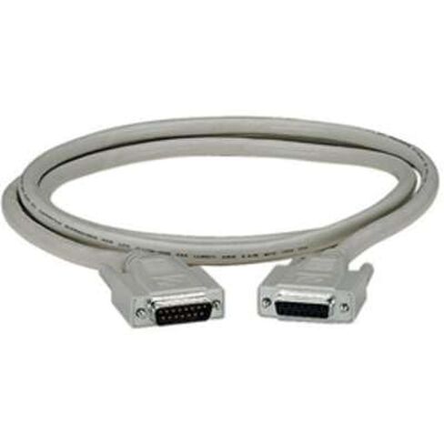EGM16T-0015-MF DB15 كابل تسلسلي، ذكر إلى أنثى، 15 قدم، إبهام، محمي in Kuwait