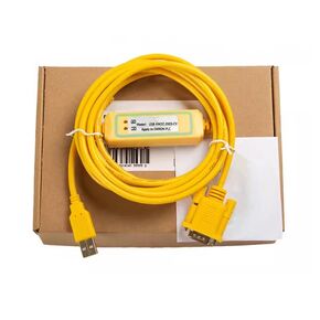 USB-XW2Z-200S-CV كابل تنزيل الاتصالات القابل للتطبيق PLC كابل برمجة ناقل الحركة المستقر عالي السرعة موديل FT232RL رقاقة صفراء 3 أمتار in Kuwait