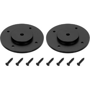 حامل محول حامل ثلاثي القوائم 1/4 بوصة من PATIKIL بقطر 40 مم، قطعتان من سبائك الألومنيوم شفة على الحائط حامل ثلاثي القوائم مع برغي ذاتي التنصت لشاشة الذراع السحرية وفلاش كاميرا DSLR in Kuwait