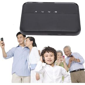 نقطة اتصال واي فاي متنقلة 5G، جهاز واي فاي محمول عالي السرعة 900 ميجابت في الثانية، بطارية 10000 مللي أمبير في الساعة للسفر، يدعم 16 جهازًا وفتحة بطاقة SIM in Kuwait