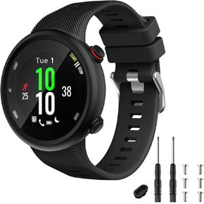 TopPerfekt Band Compatible with Garmin Forerunner 45s, Sport Silicone Wristband Arm Band Replacement Bracelet for Forerunner 45s in Kuwait