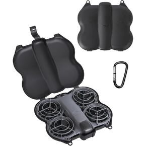 Butterfly Protective Carrying Case for DJI Neo 2 Drone, Portable Travel Storage Bag for Drone, Hard Case Compact Bag with Carabiner for DJI Neo2 Accessories(Black) in Kuwait