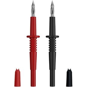 2 قطعة اختبار دبوس 1 مللي متر اختبار التحقيق نصائح موصل كهربائي 4 مللي متر أنثى الموز متعدد متر إبرة Q.30017 in Kuwait