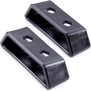 حلقات تثبيت الحافظة العالمية - حلقات حزام TacWare OWB - (أسود تكتيكي) - (يناسب أحزمة تصل إلى 2.00 بوصة) - (اختر الكمية أدناه) in Kuwait