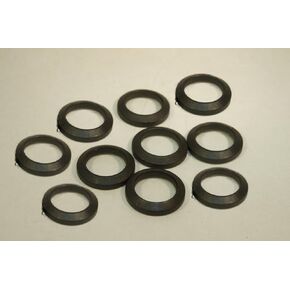 WM 10 piece .223 5.56 Rifle 1/2x28 Thread Barrel Muzzle Device Steel Crush Washer in Saudi Arabia