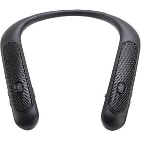 Neckband Speaker, Wireless 3D Stereo Sound with Built in Mic and 12H Playtime, Lightweight Ergonomic Design for Game TV Music Phone Calls in Kuwait