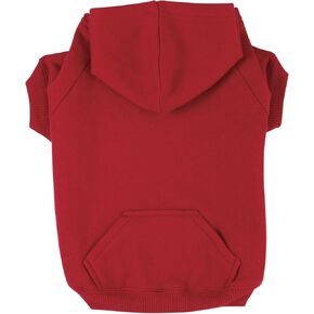 Zack & Zoey Basic Hoodie for Dogs, 20" Large, Vibrant Orange in Saudi Arabia